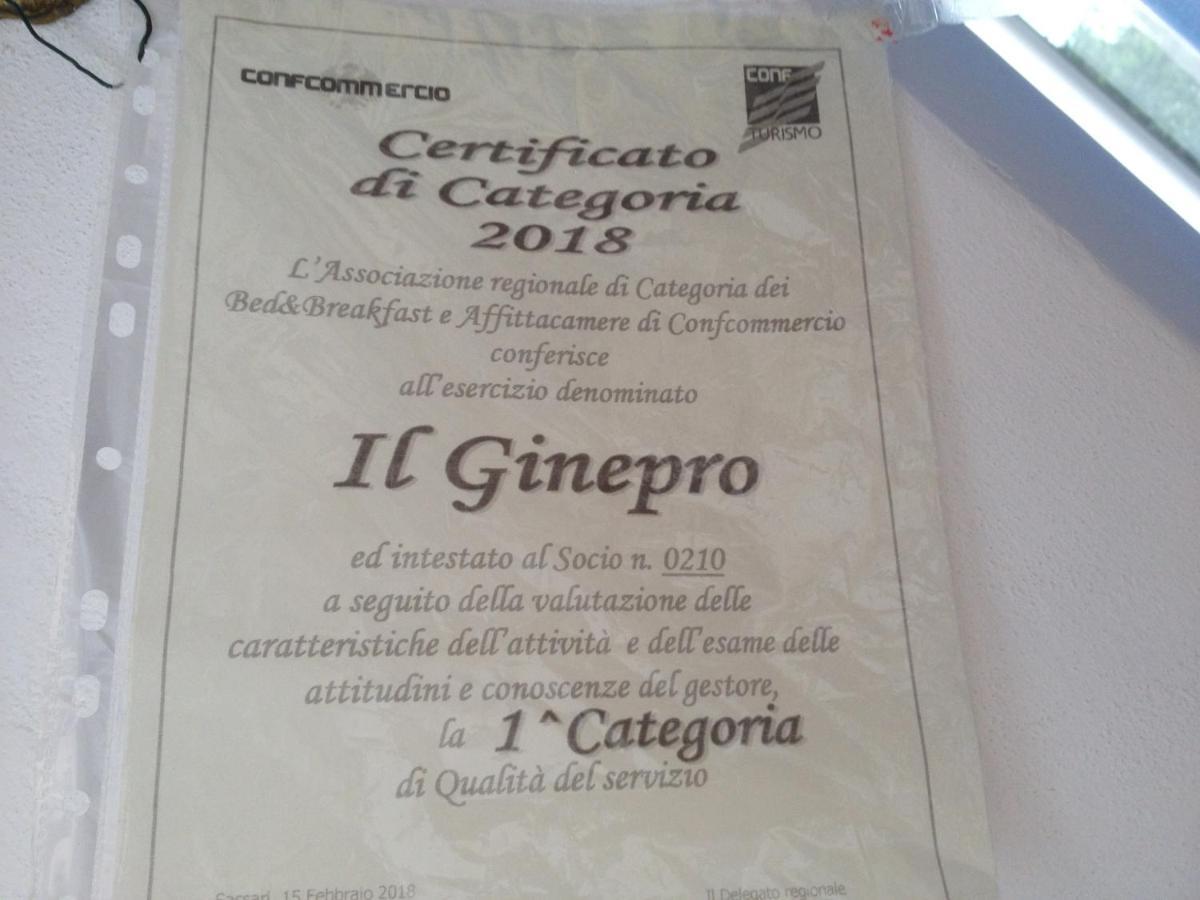 Il Ginepro Di Stintino Acomodação com café da manhã Exterior foto